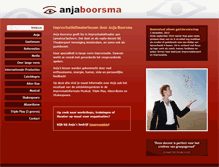 Tablet Screenshot of anjaboorsma.nl